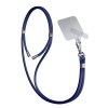 3MK EasyClip Dark Blue (silver)smycz do telefonu